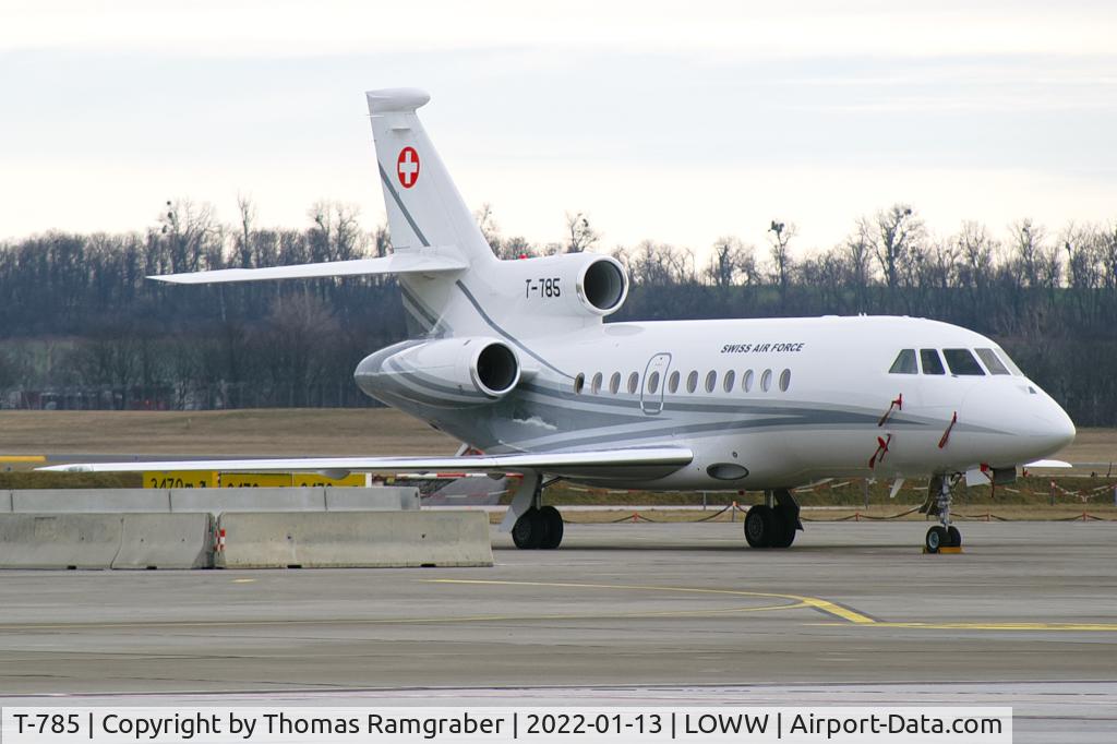 T-785, 2007 Dassault Falcon 900EX EASy II C/N 195, Switzerland - Air Force Dassault Falcon 900EX
