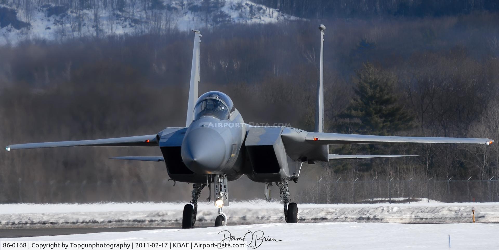 86-0168, 1987 McDonnell Douglas F-15C Eagle C/N 1017/C396, KILLER21 taxing back to the ramp