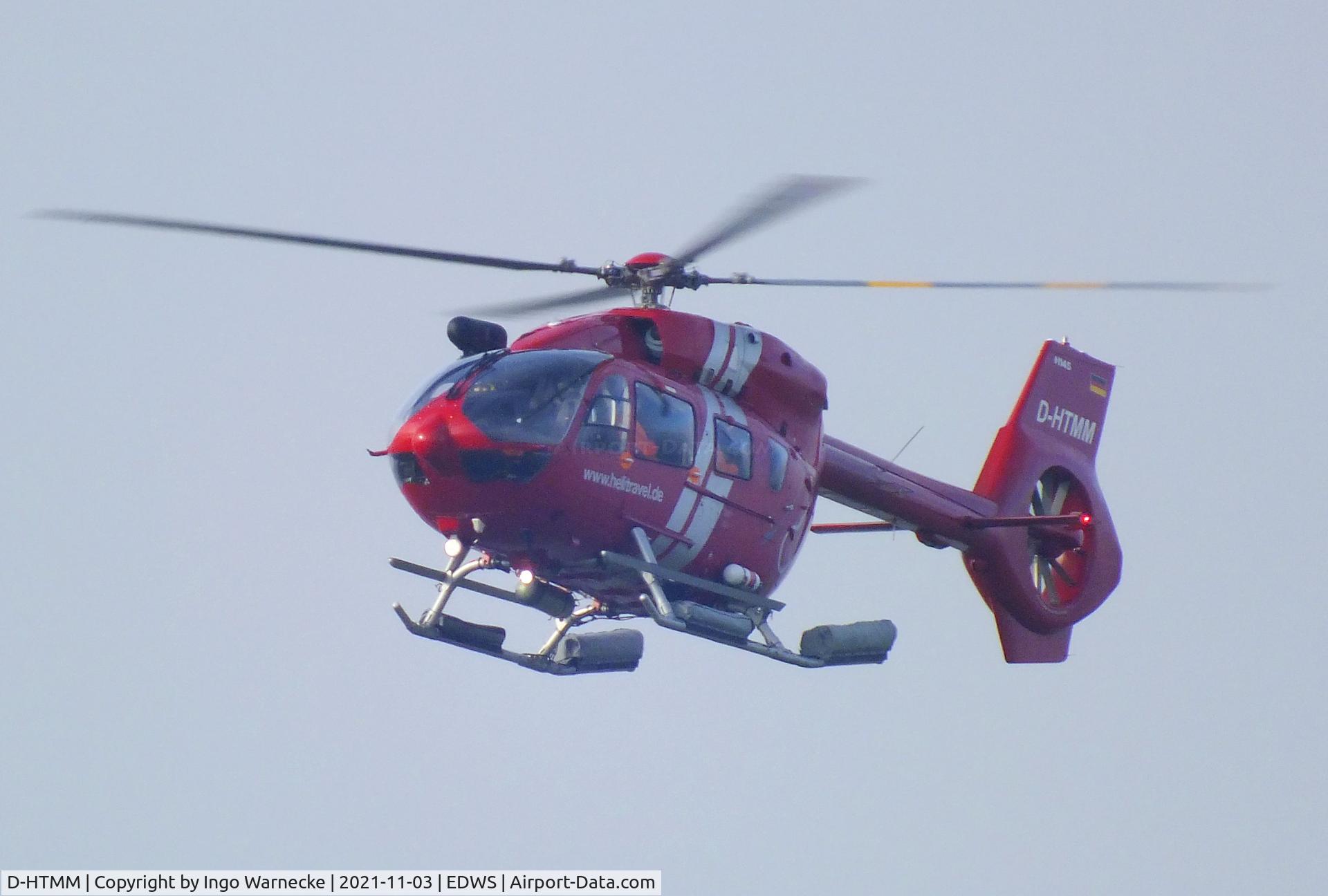 D-HTMM, 2017 Airbus Helicopters H-145 (BK-117D-2) C/N 20172, Airbus Helicopters H145 (Eurocopter EC145T2) of Helicopter Travel Munich / HTM offshore at Norden-Norddeich airfield