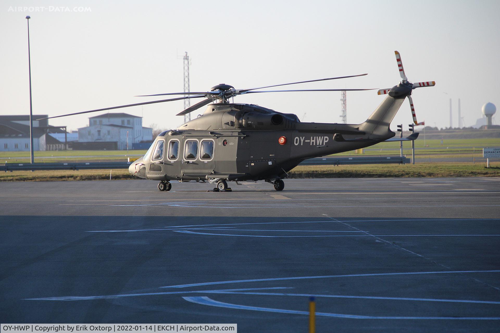 OY-HWP, 2016 AgustaWestland AW-139 C/N 31709, OY-HWP in CPH