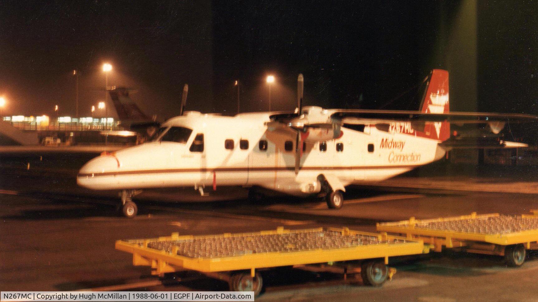 N267MC, 1988 Dornier 228-202 C/N 8153, Glasgow EGPF