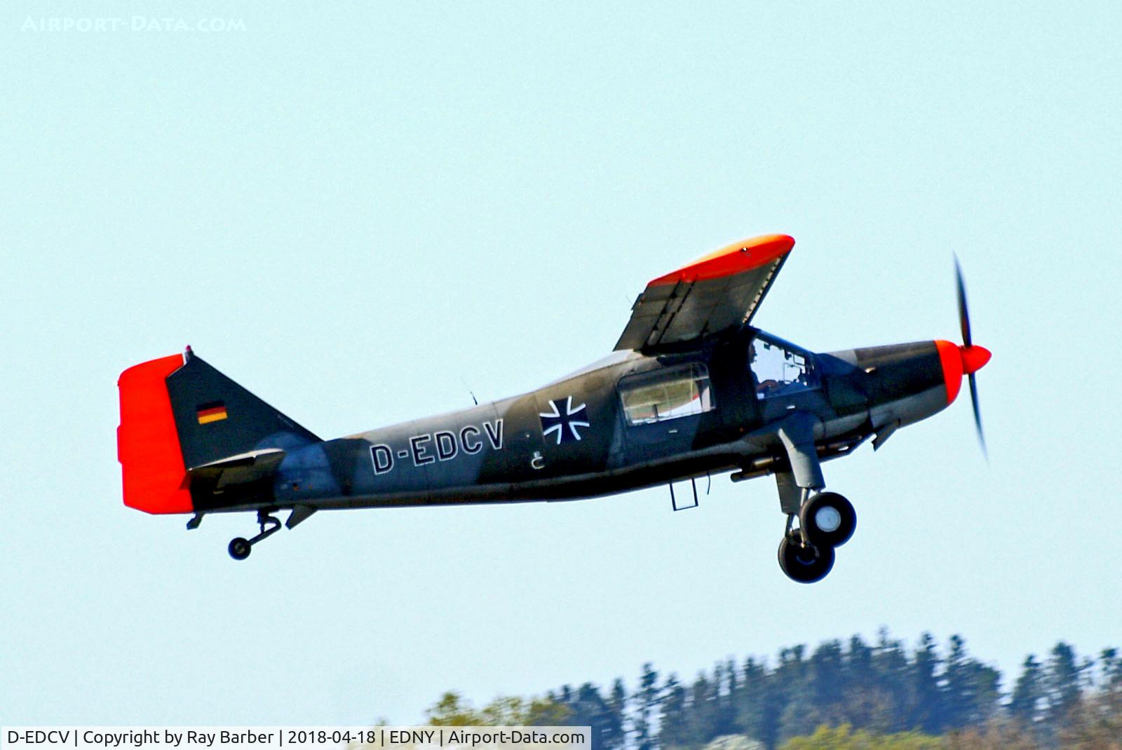 D-EDCV, Dornier Do.27-A4 C/N 390, D-EDCV   Dornier Do.27-A4 [390] Friedrichshafen~D 18/04/2018