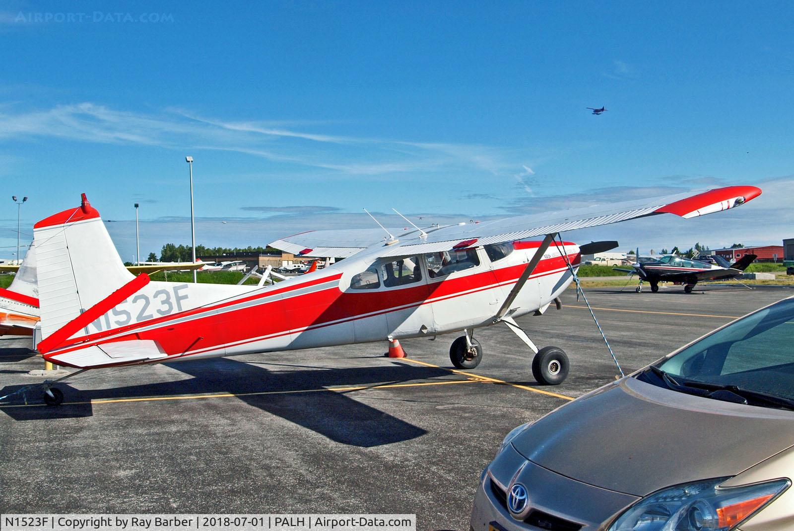 N1523F, 1965 Cessna 185D Skywagon C/N 185-0866, N1523F   Cessna 185D Skywagon [185-0866] Lake Hood Seaplane Base~N 01/07/2018