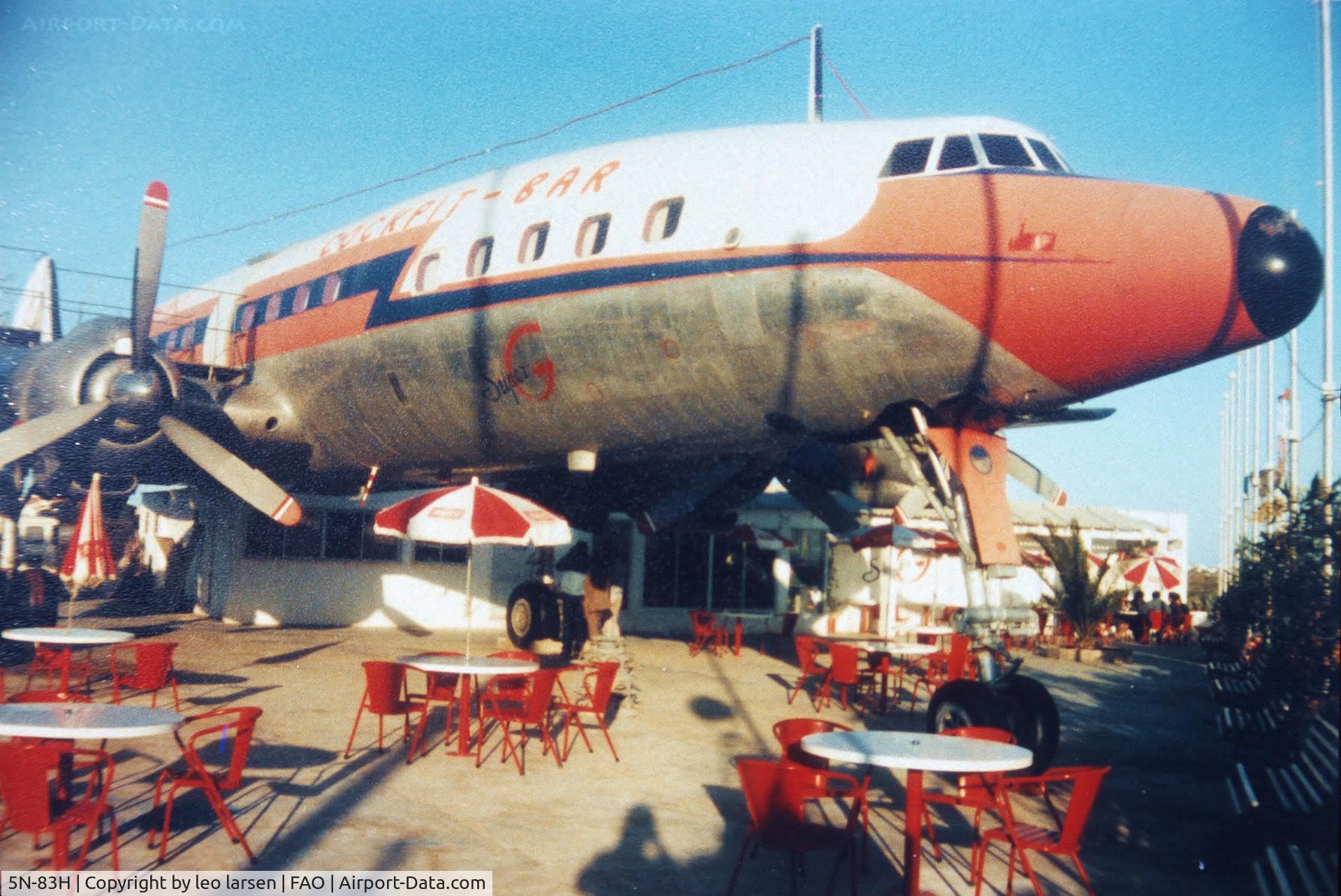 5N-83H, 1955 Lockheed L-1049G Super Constellation C/N 4616, Faro