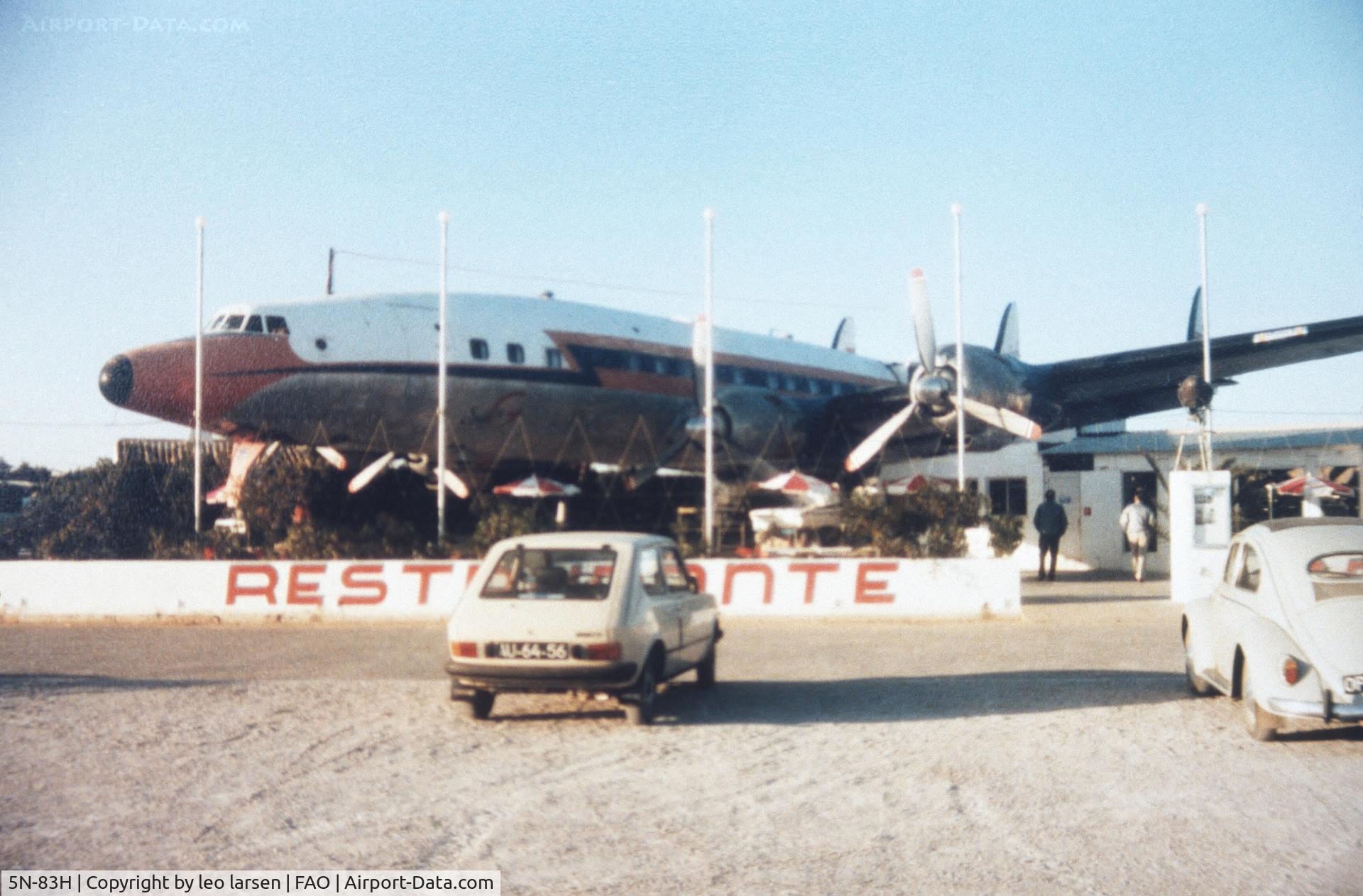 5N-83H, 1955 Lockheed L-1049G Super Constellation C/N 4616, FAO