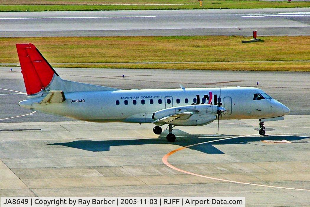 JA8649, 1995 Saab 340B C/N 340B-368, JA8649   SAAB-Scania SF.340B [368] (JAC-Japan Air Commuter) Fukuoka~JA 03/11/2005