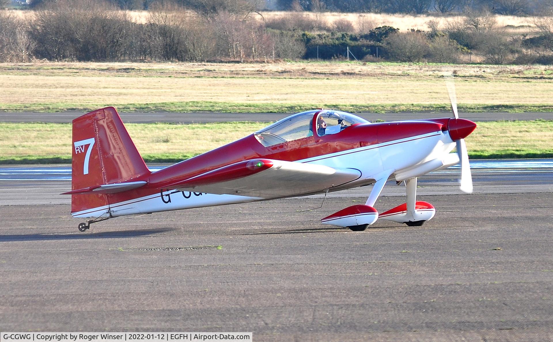 G-CGWG, 2011 Vans RV-7 C/N PFA 323-14486, Resident RV-7.