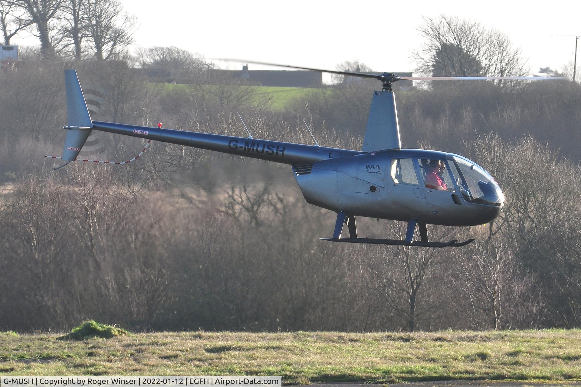 G-MUSH, 2004 Robinson R44 II C/N 10278, Visiting R44.