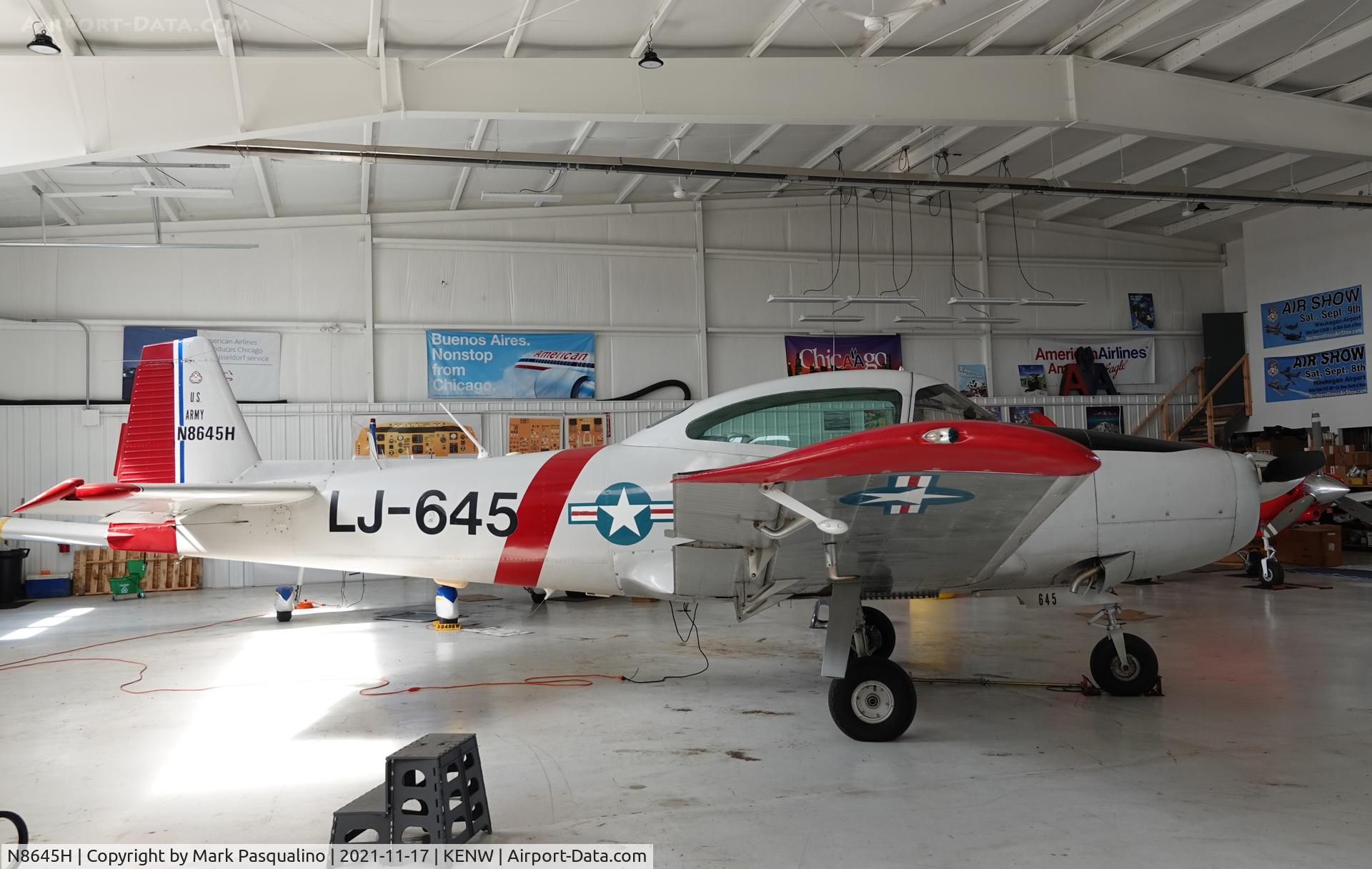 N8645H, 1947 North American Navion C/N NAV-4-645, North American Navion