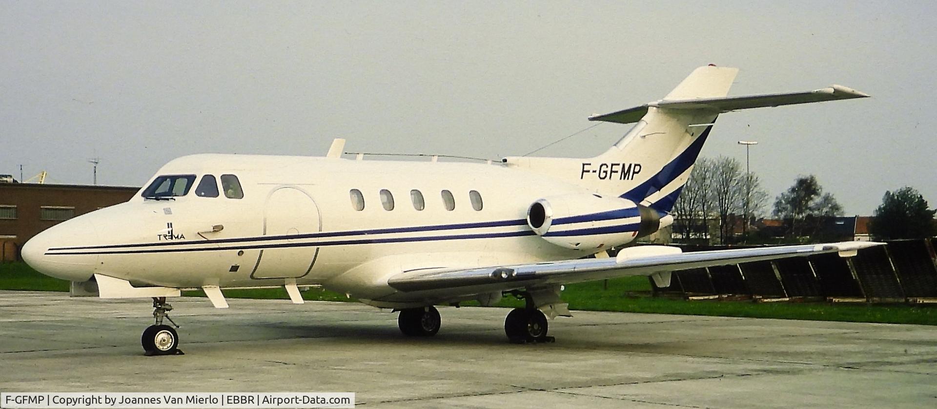 F-GFMP, 1967 Hawker Siddeley HS.125 Series 3B C/N 25125, Slide scan