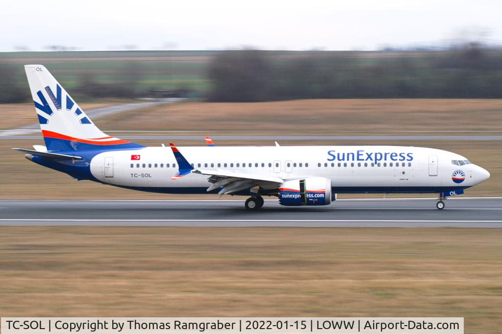 TC-SOL, 2019 Boeing 737-8 MAX C/N 61203, SunExpress Boeing 737-8 MAX