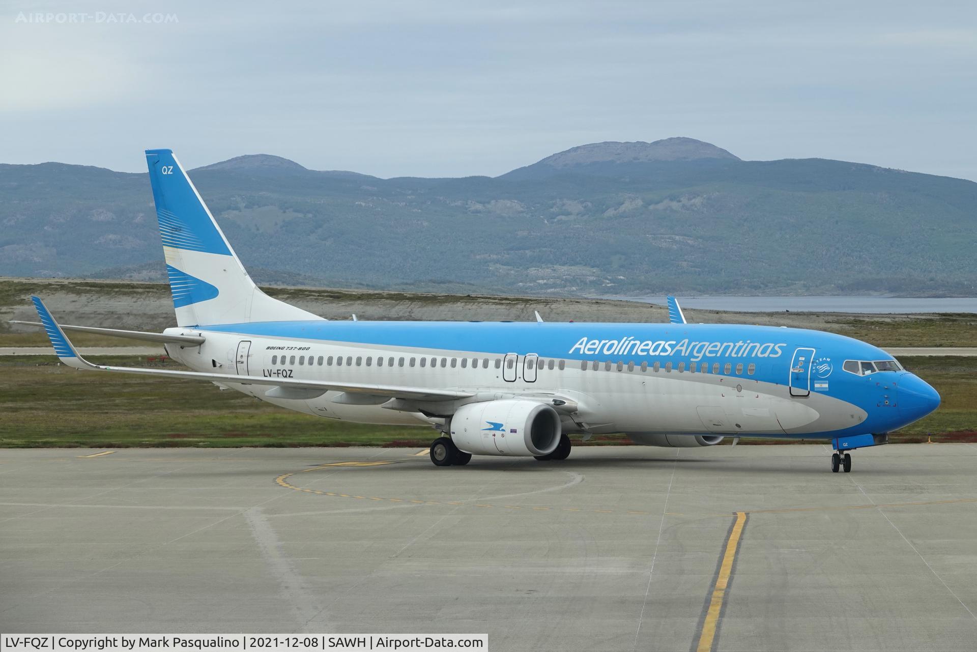 LV-FQZ, 2015 Boeing 737-8BK C/N 41563, Boeing 737-8BK