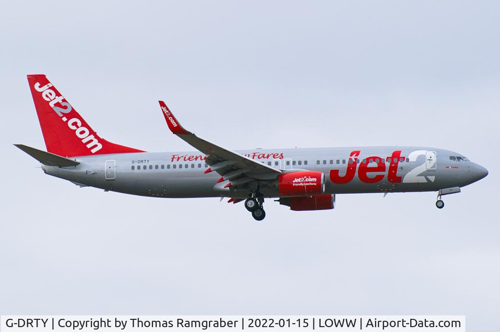 G-DRTY, 2003 Boeing 737-8AS C/N 33554, Jet2 Boeing 737-800
