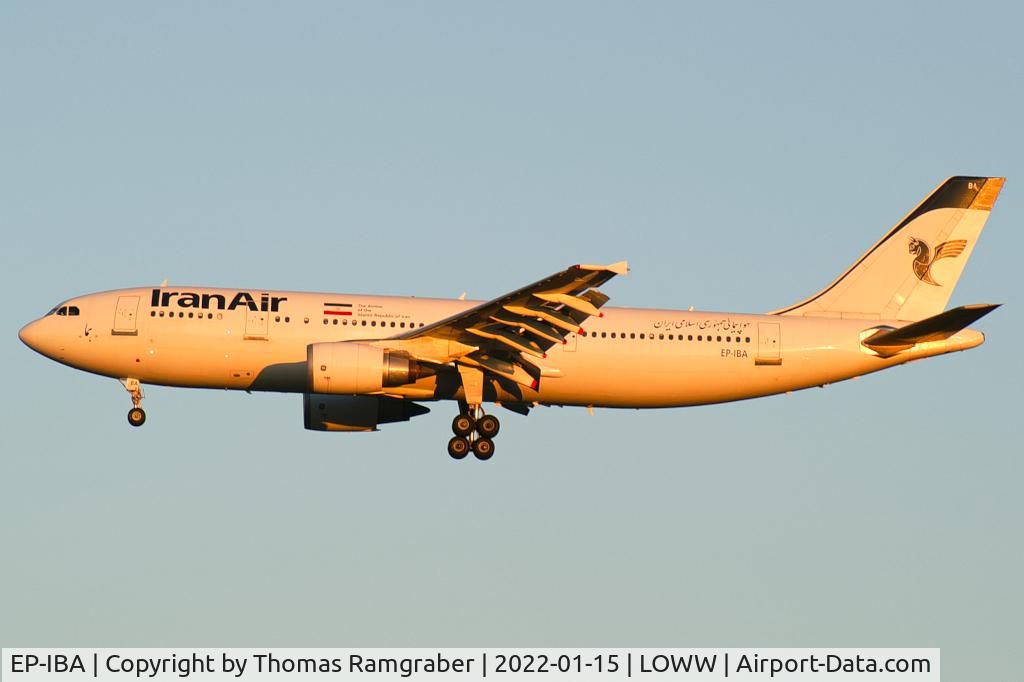 EP-IBA, 1993 Airbus A300B4-605R C/N 723, Iran Air Airbus A300-605R