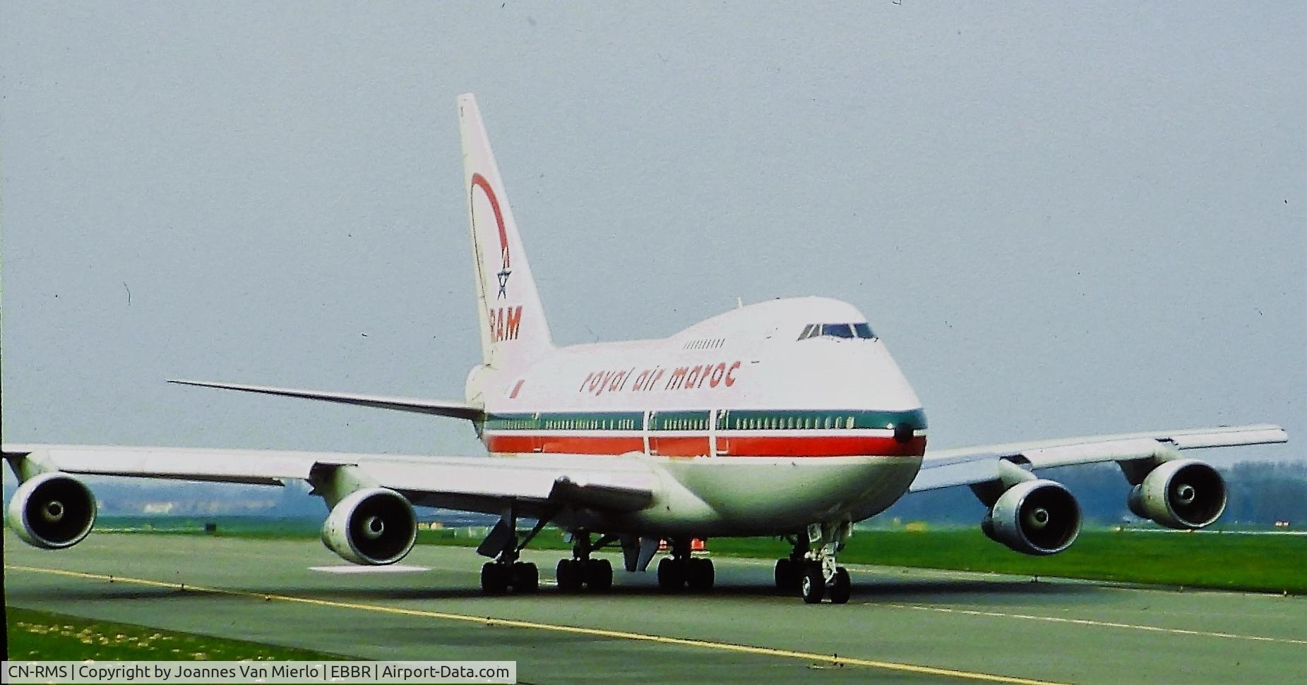 CN-RMS, 1976 Boeing 747SP-44 C/N 21253, Slide scan