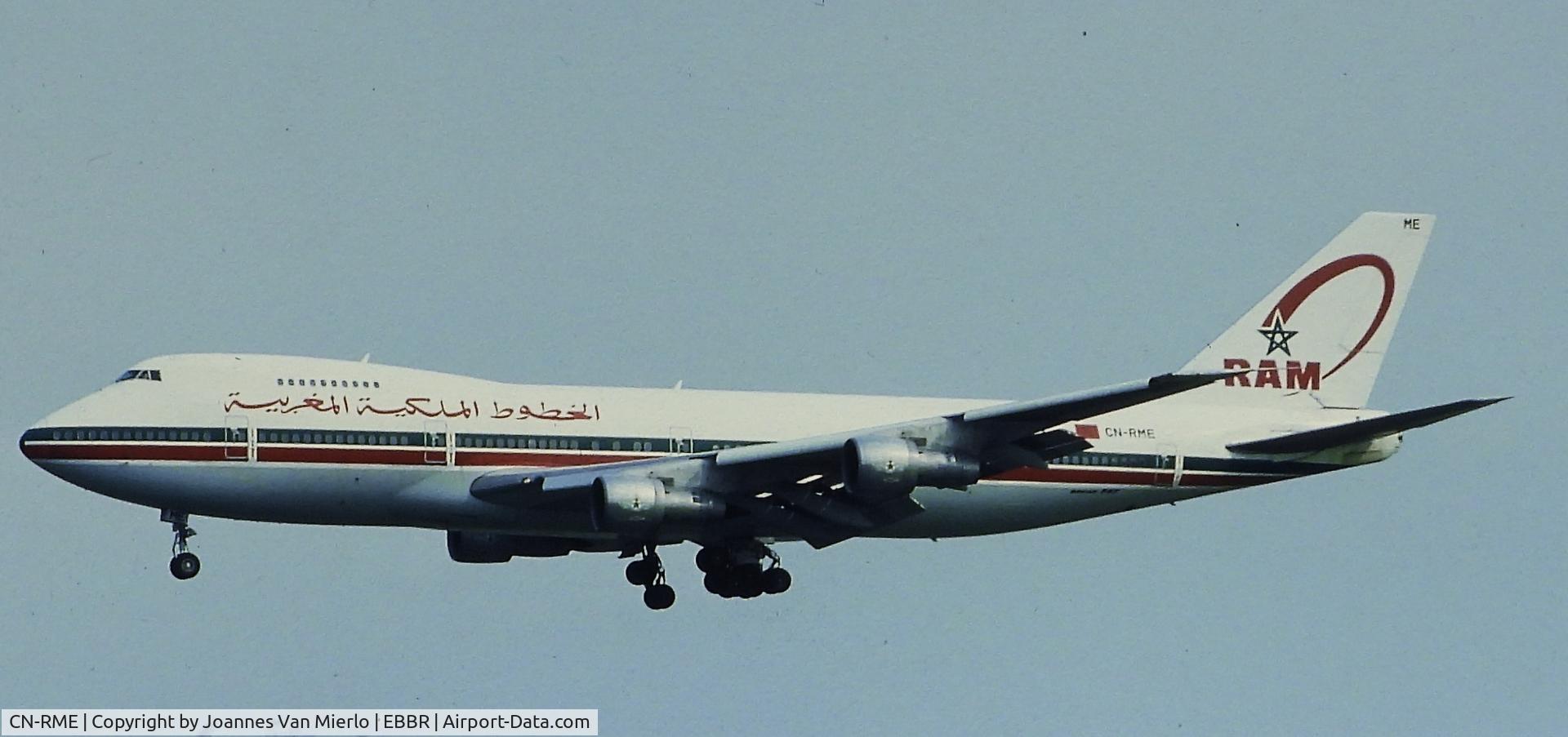 CN-RME, 1978 Boeing 747-2B6B C/N 21615, Slide scan