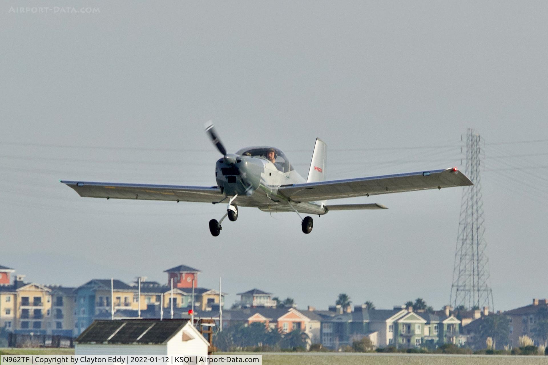 N962TF, 2020 Van's RV-12IS C/N 121033, San Carlos Airport in California 2022.
