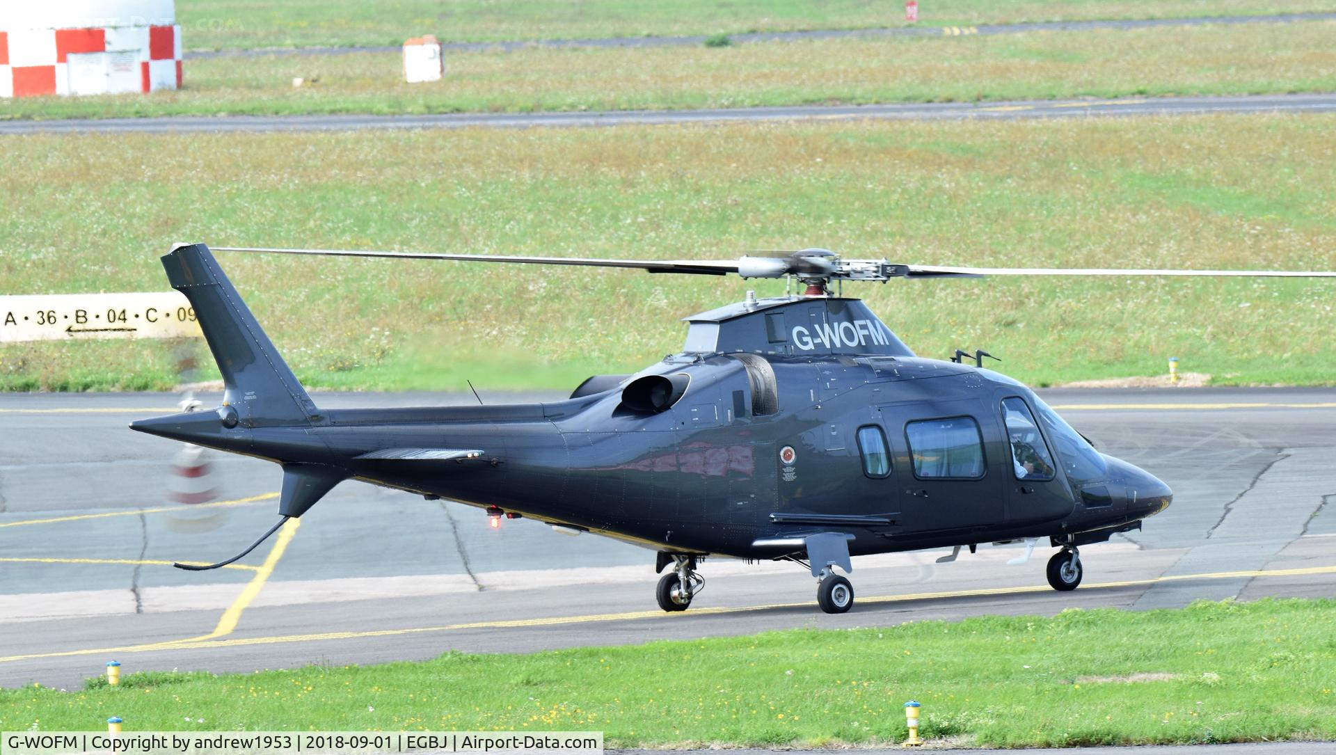 G-WOFM, 2006 Agusta A-109E Power C/N 11678, G-WOFM at Gloucestershire Airport.