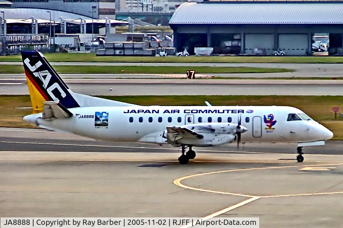 JA8888, 1992 Saab 340B C/N 340B-331, JA8888   SAAB-Scania SF.340B [331] (Japan Air Commuter) Fukuoka~JA 02/11/2005