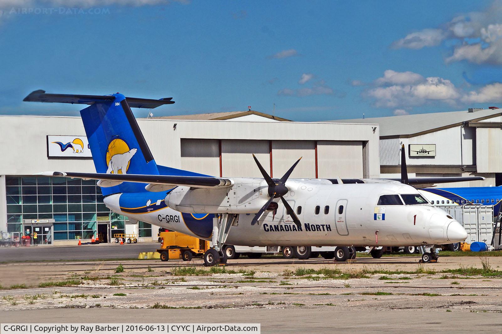C-GRGI, 1991 De Havilland Canada DHC-8-106 Dash 8 C/N 304, C-GRGI   De Havilland Canada DHC-8-106 Dash 8 [304] (Canadian North) Calgary-Int~C 13/06/2016