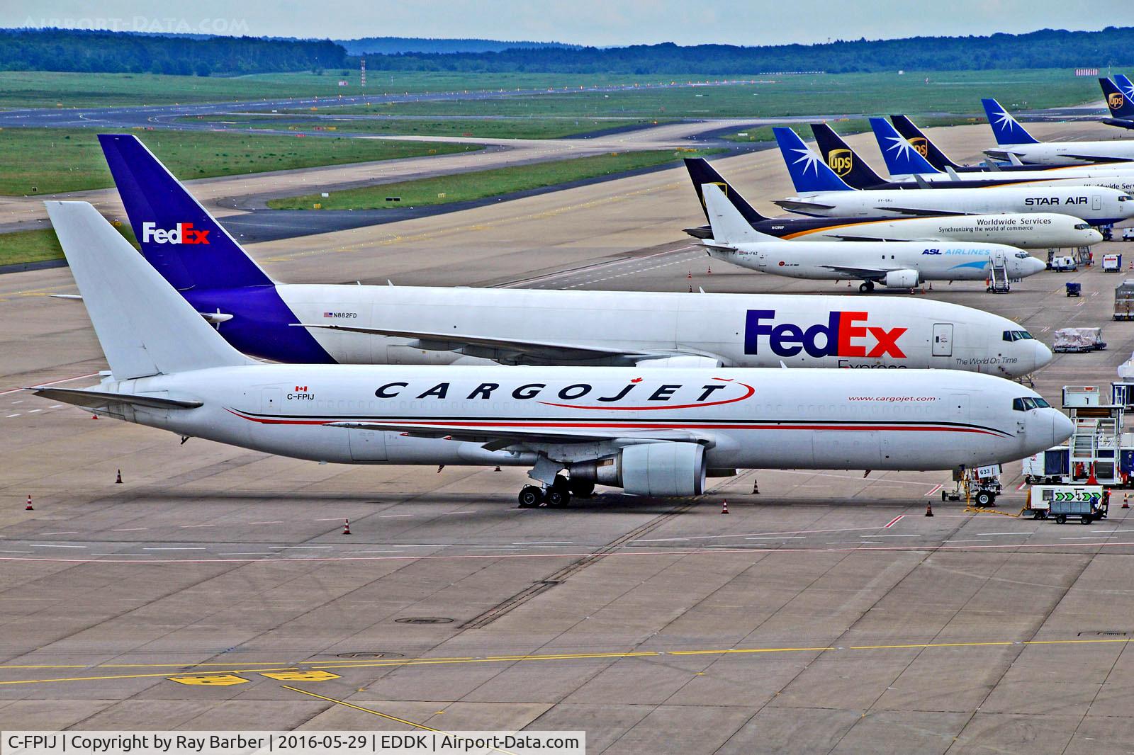C-FPIJ, 1996 Boeing 767-33A/ER C/N 27918, C-FPIJ   Boeing 767-33AER(BDSF) [27918] (CargoJet Airways) Cologne-Koln Bonn~D 29/05/2016