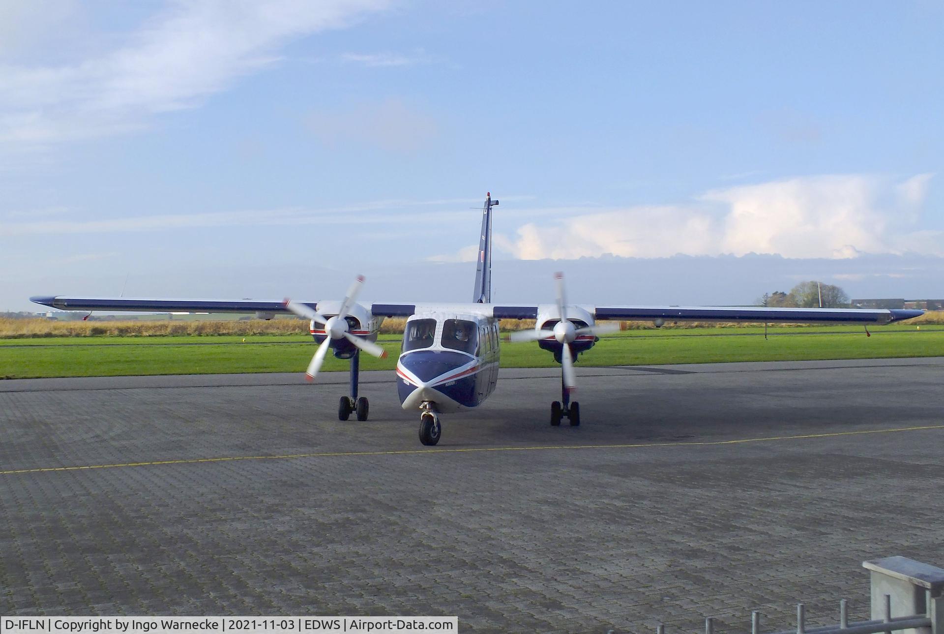 D-IFLN, 2007 Britten-Norman BN-2B-20 Islander C/N 2307, Britten-Norman BN-2B-20 Islander of FLN Frisia Luftverkehr at Norden-Norddeich airfield