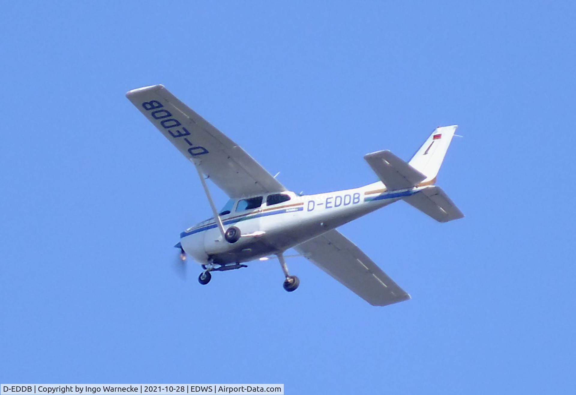 D-EDDB, Cessna 172P C/N 17274499, Cessna 172P Skyhawk II over Norden-Norddeich airfield
