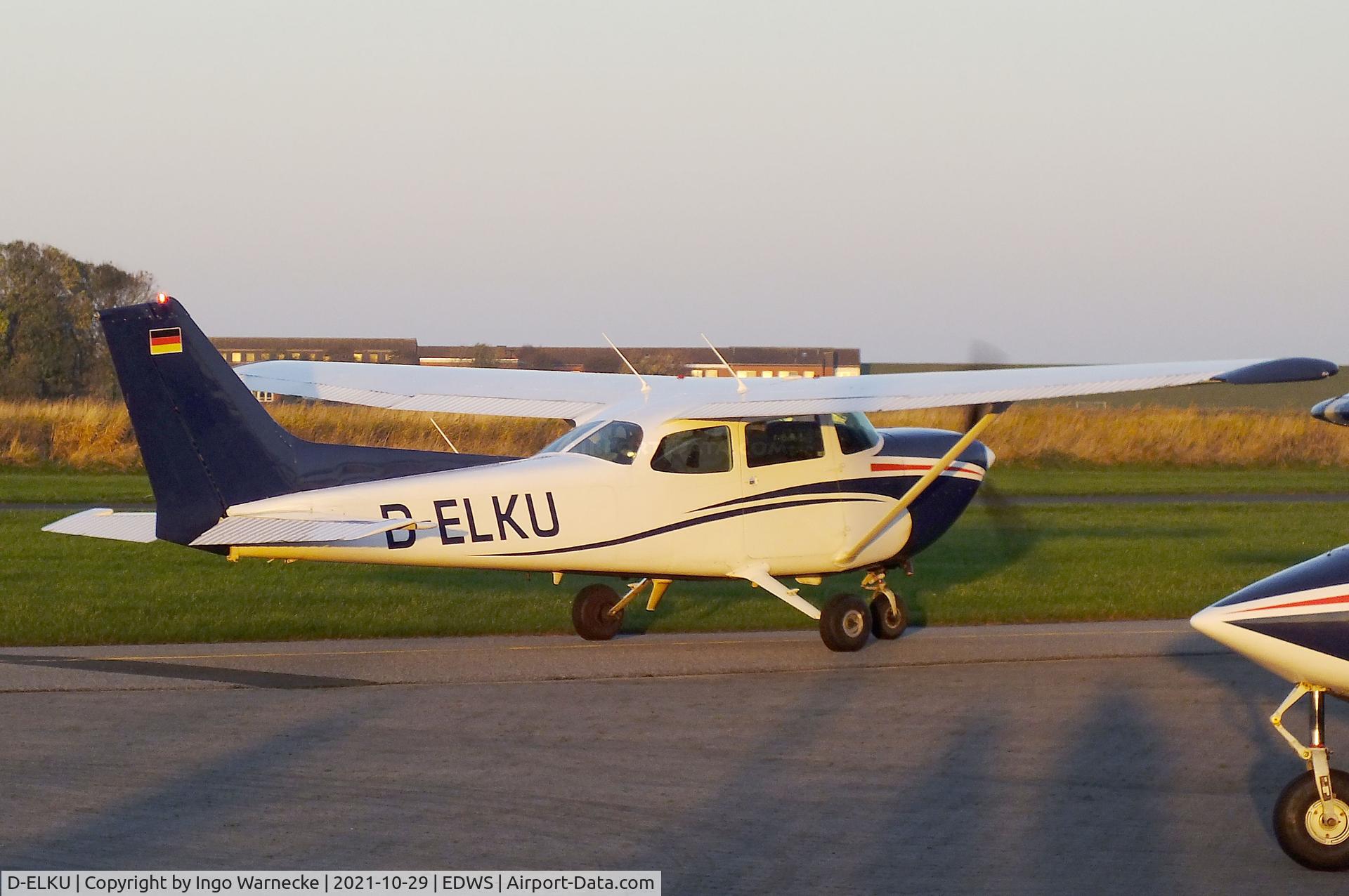 D-ELKU, 1980 Reims FR172K Hawk XP C/N FR17200656, Cessna (Reims)  FR172K Hawk XP at Norden-Norddeich airfield