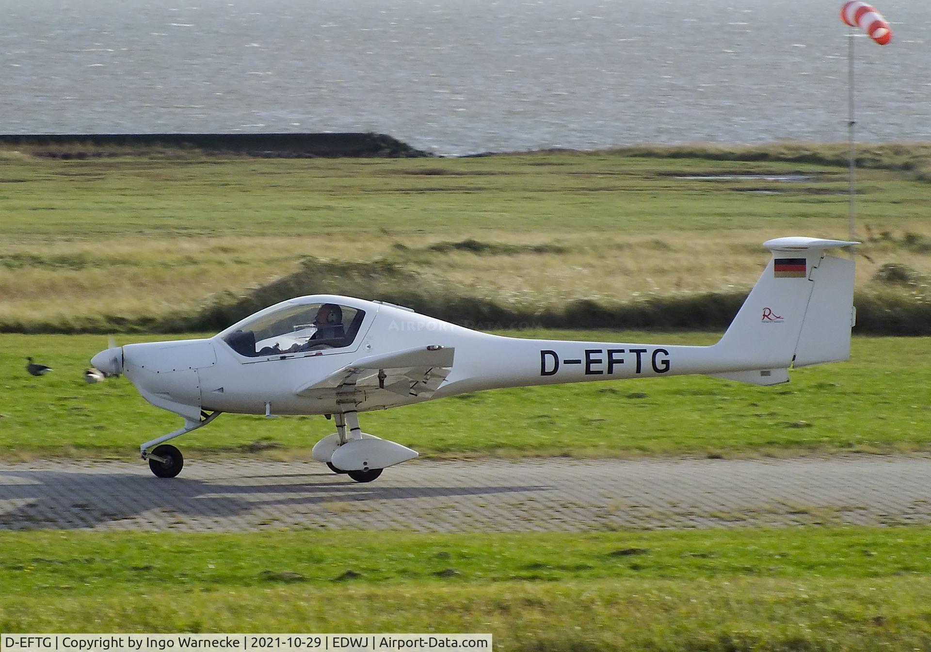 D-EFTG, 2002 Diamond DA-20A-1 Katana C/N 10178, Diamond DA-20-A1 Katana at Juist airfield