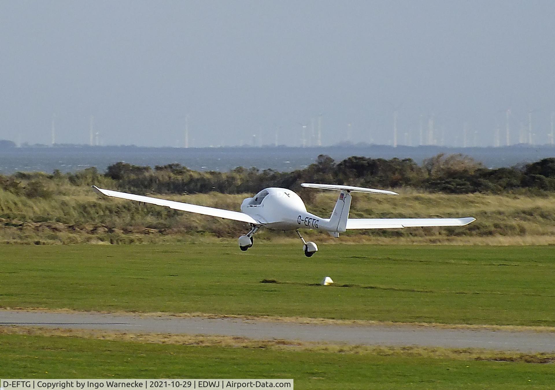 D-EFTG, 2002 Diamond DA-20A-1 Katana C/N 10178, Diamond DA-20-A1 Katana at Juist airfield