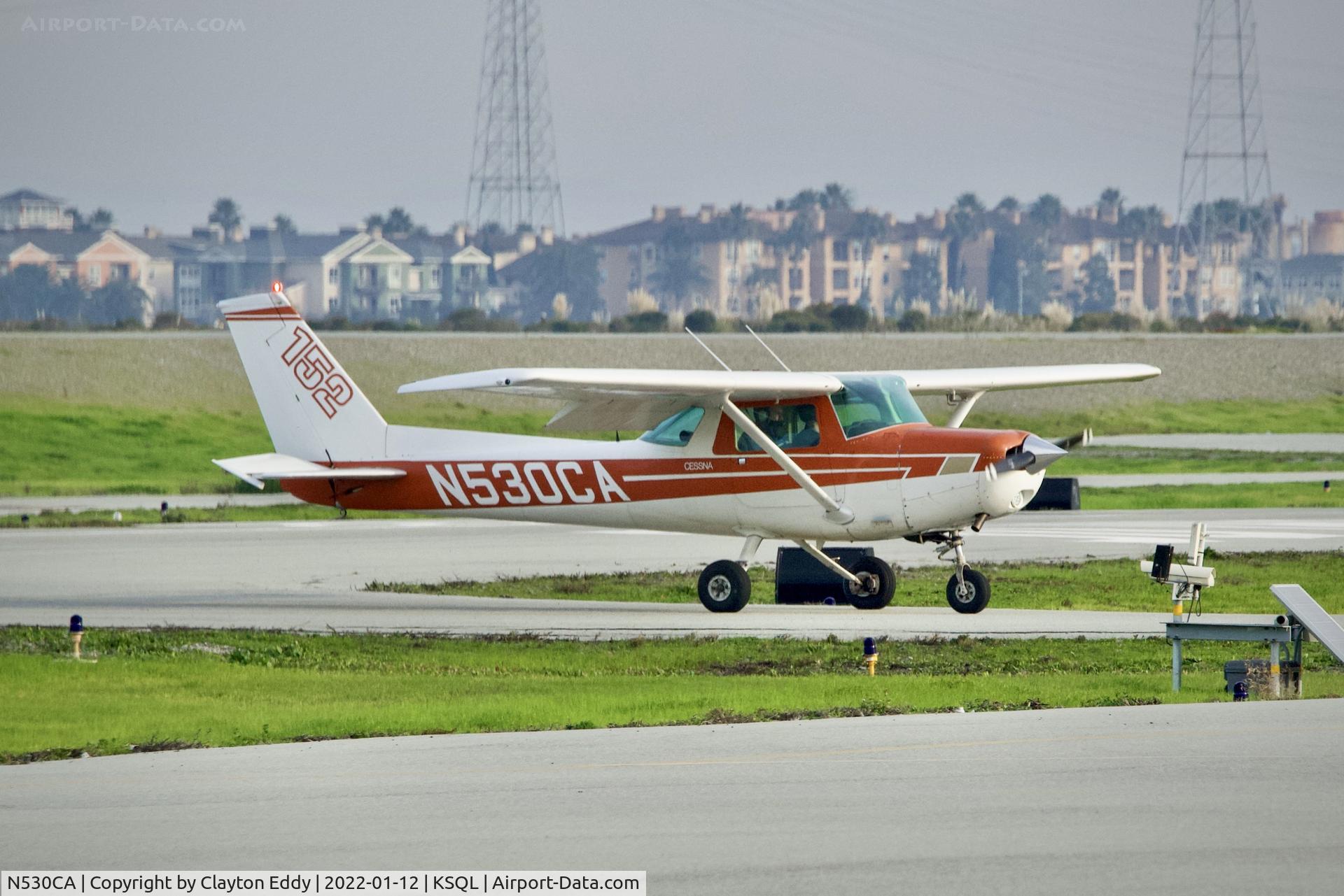 N530CA, 1977 Cessna 152 C/N 152-79757, San Carlos Airport in California 2022.