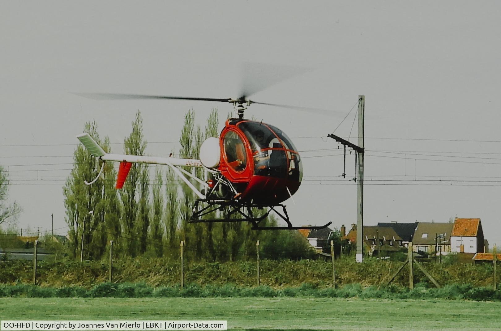 OO-HFD, 1977 Hughes 269C C/N 470585, Slide scan
