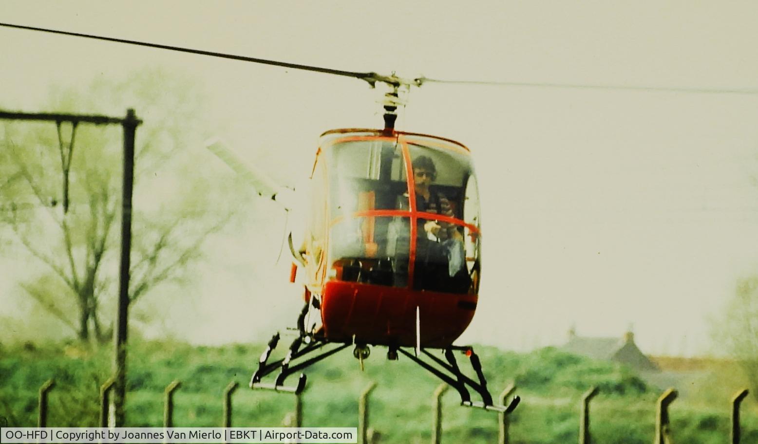 OO-HFD, 1977 Hughes 269C C/N 470585, Slide scan