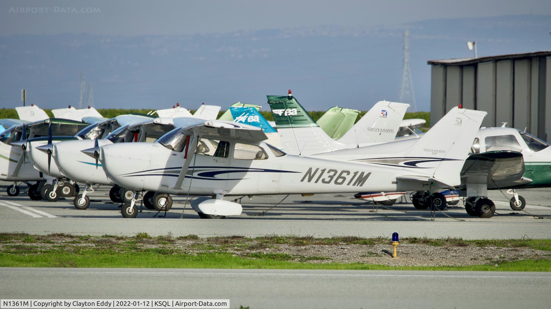 N1361M, 2005 Cessna 172S Skyhawk SP C/N 172S9842, San Carlos Airport in California 2022.