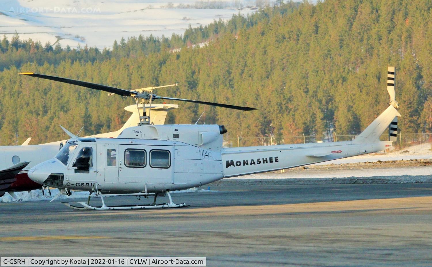 C-GSRH, 1974 Bell 212 C/N 30618, What an old classic machine.