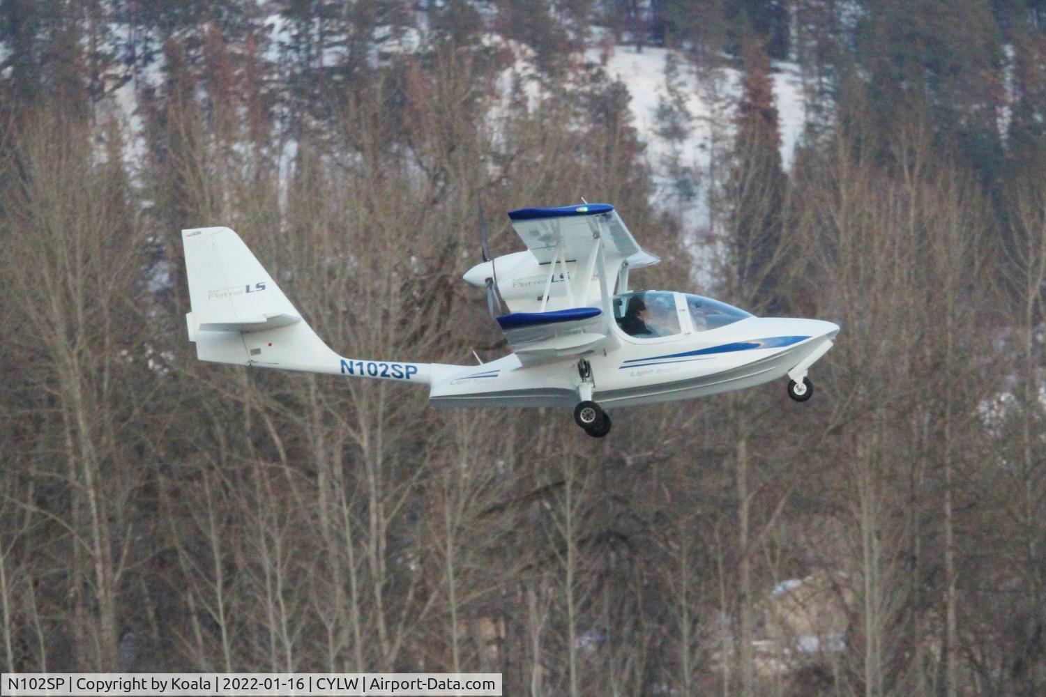 N102SP, 2014 Edra Aeronautica Super Petrel LS C/N S0327, Amphibious visitor.