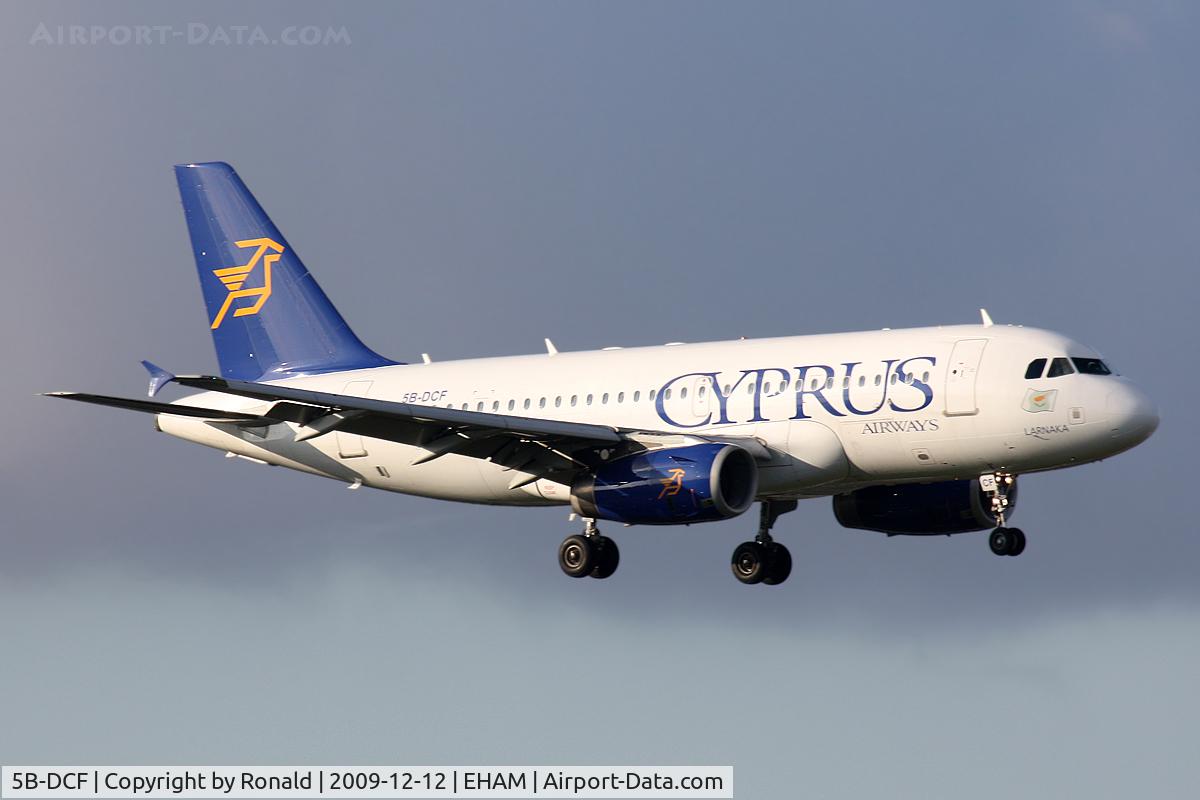 5B-DCF, 2006 Airbus A319-132 C/N 2718, at spl