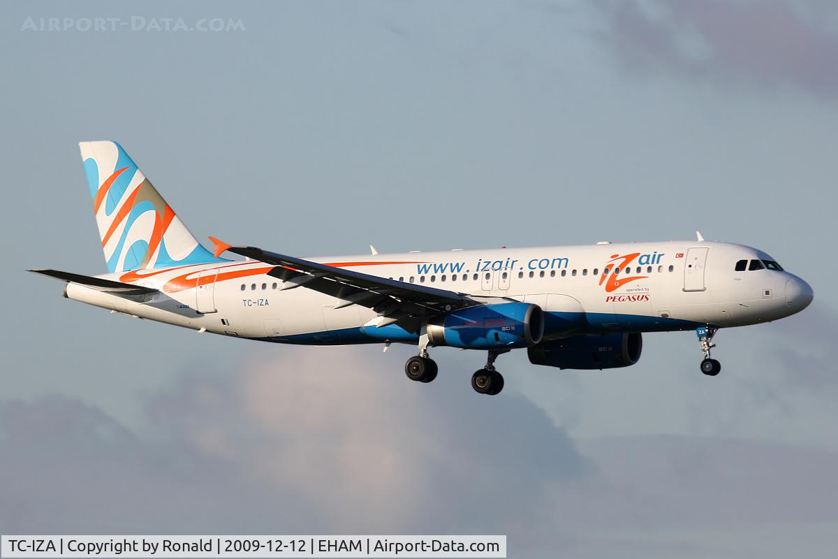 TC-IZA, 2003 Airbus A320-233 C/N 2118, at spl