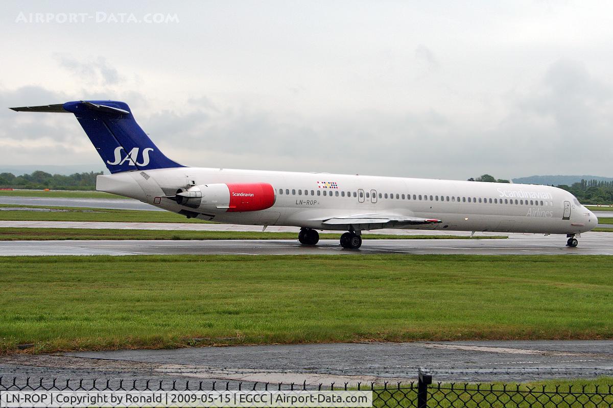 LN-ROP, 1985 McDonnell Douglas MD-82 (DC-9-82) C/N 49384, at man