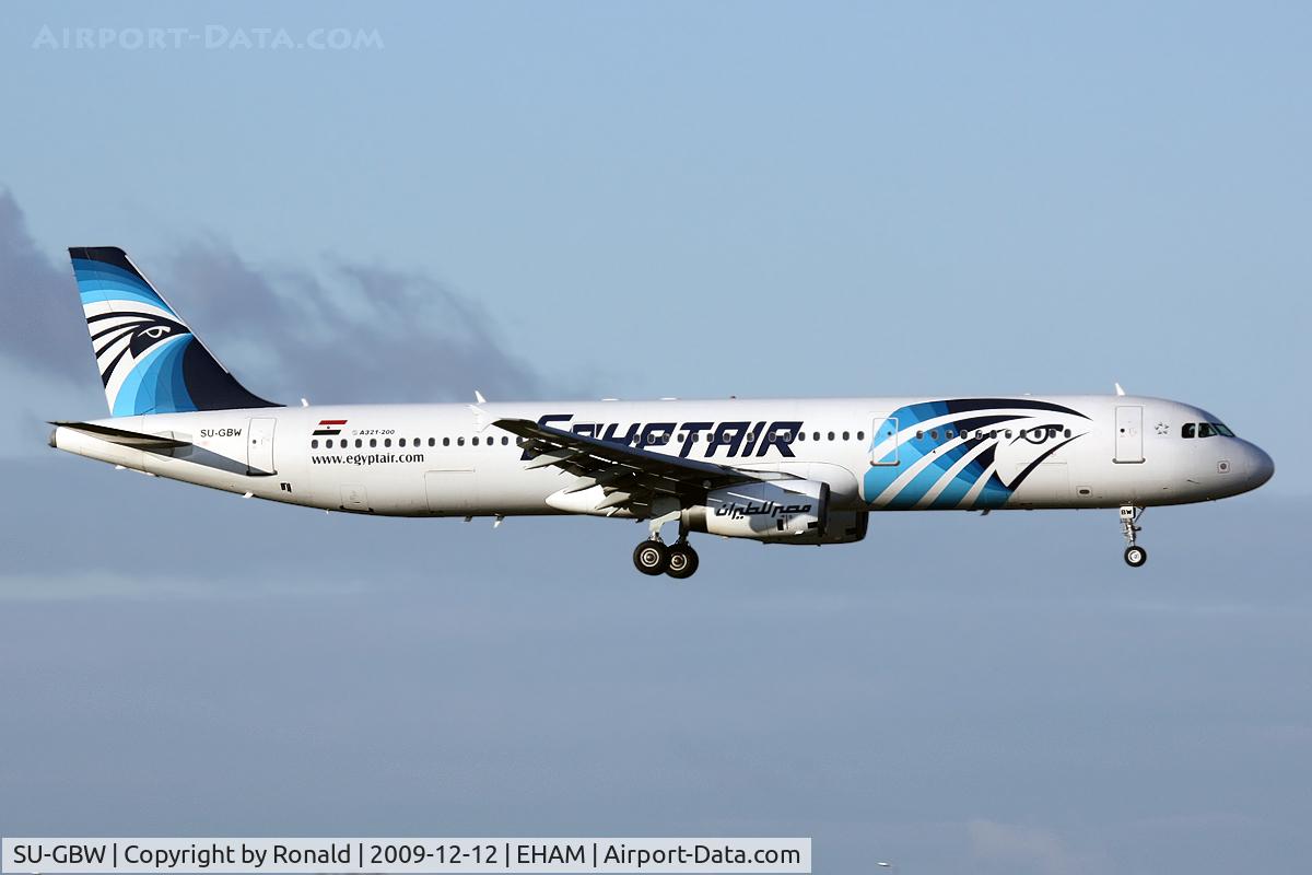 SU-GBW, 1997 Airbus A321-231 C/N 725, at spl