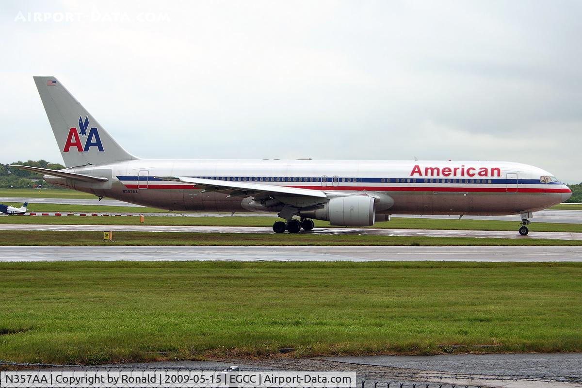 N357AA, 1988 Boeing 767-323 C/N 24038, at man