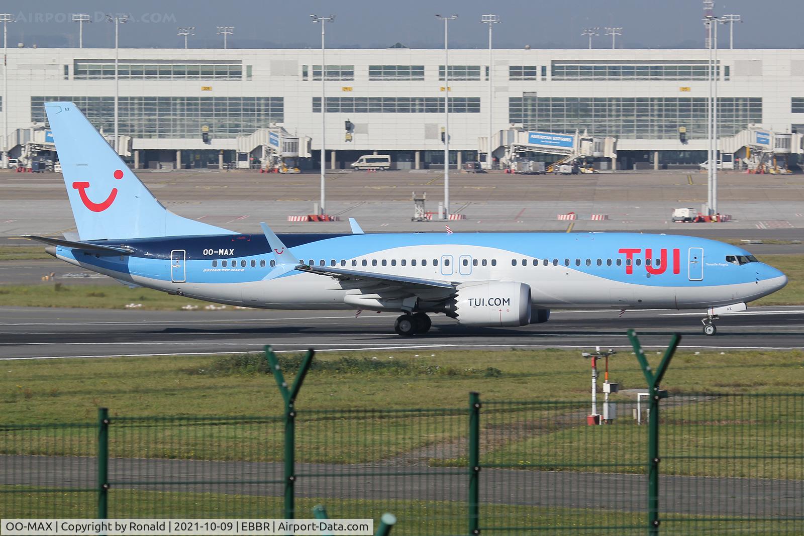 OO-MAX, 2017 Boeing 737-8 MAX C/N 44588, at bru
