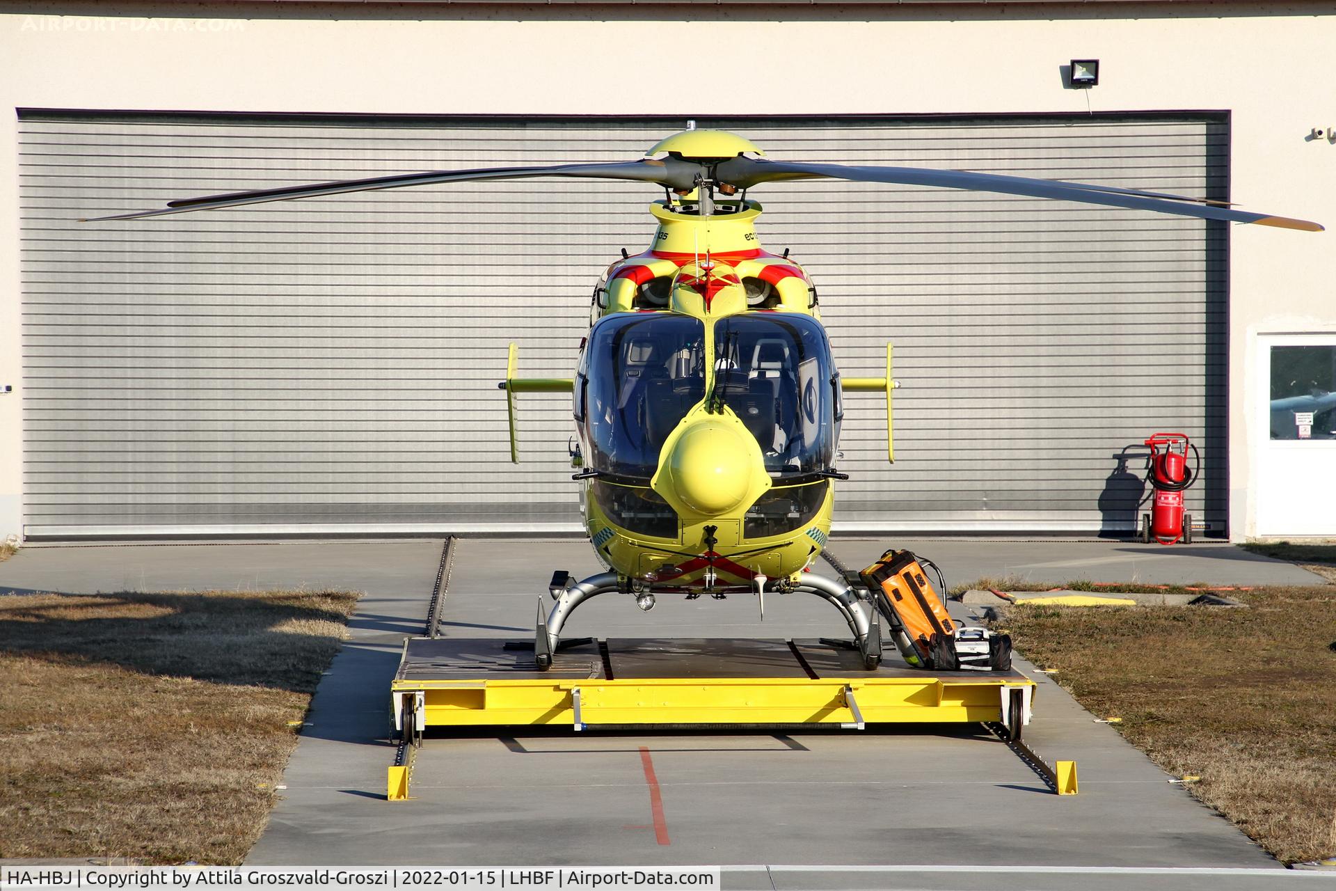 HA-HBJ, 2005 Eurocopter EC-135P-2 C/N 0390, LHBF - Air Ambulance Base, Balatonfüred, Hungary