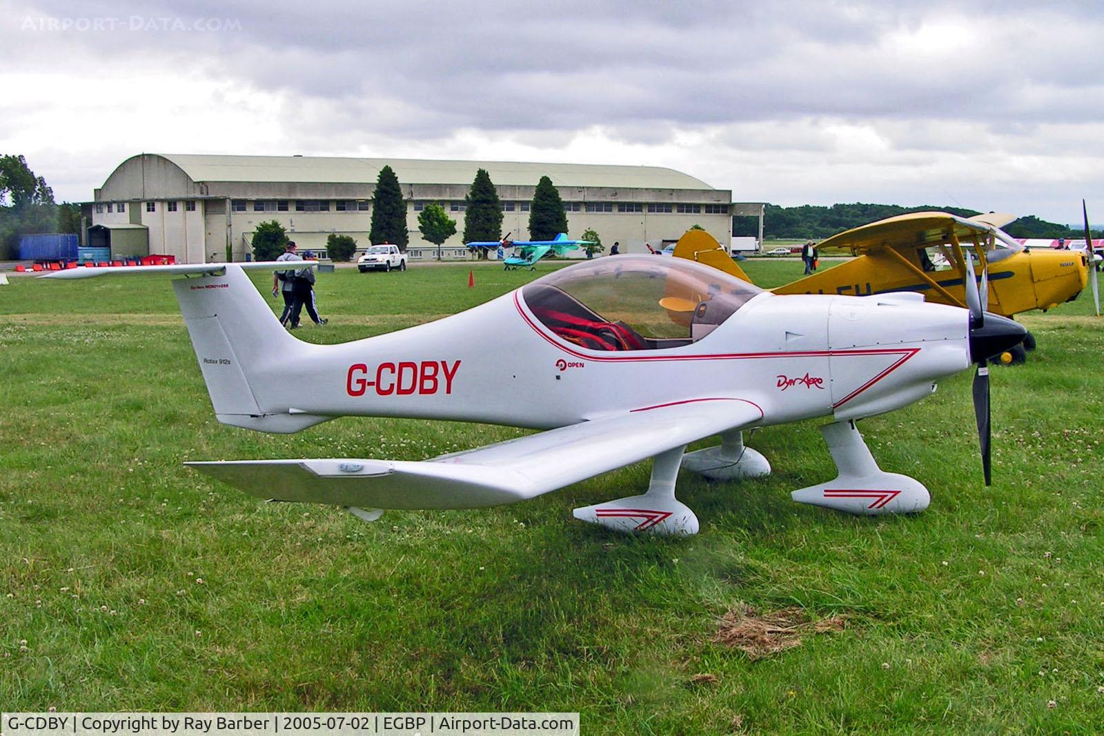 G-CDBY, 2004 Dyn'Aero MCR-01 ULC Banbi C/N PFA 301B-14269, G-CDBY   Dyn Aero MCR-01 [PFA 301B-14269] Kemble~G 02/07/2005