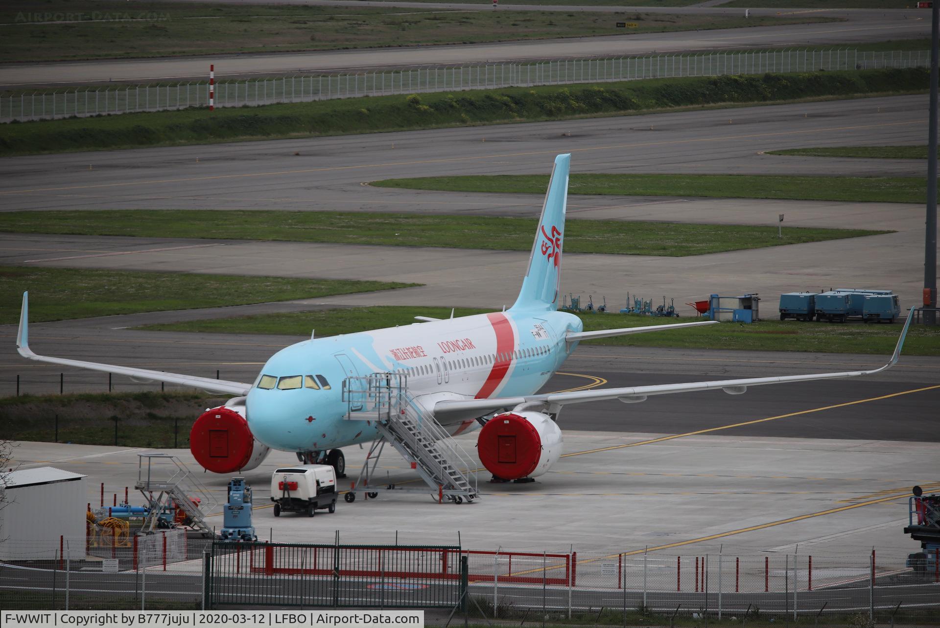 F-WWIT, 2020 Airbus A320-251N C/N 9544, for delivry