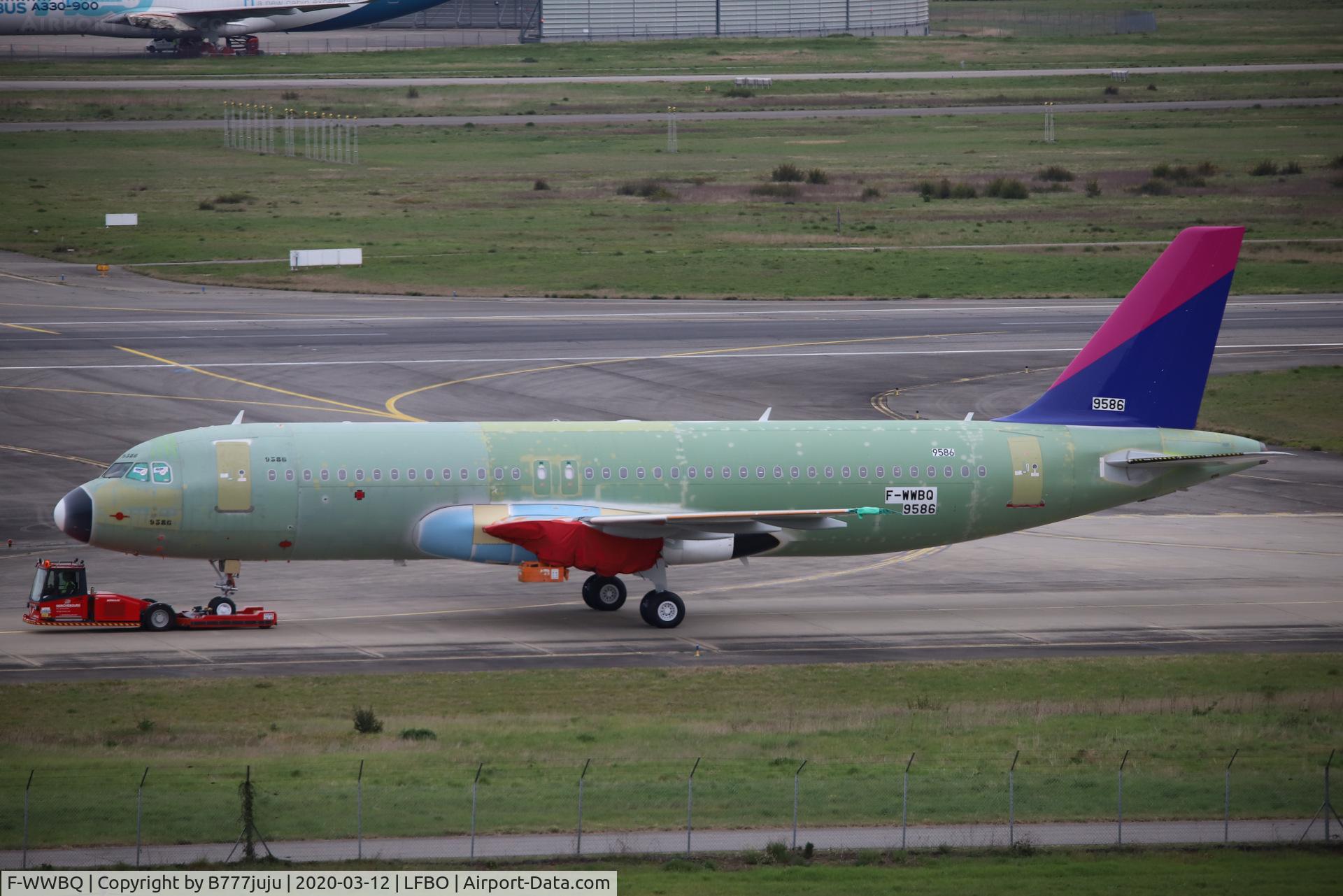 F-WWBQ, 2020 Airbus A320-271N C/N 9586, not yet paint