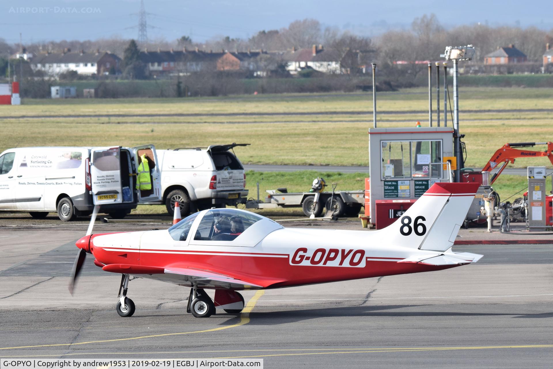 G-OPYO, 2009 Alpi Aviation Pioneer 300 Hawk C/N PFA 330A-14597, G-OPYO at Gloucestershire Airport.