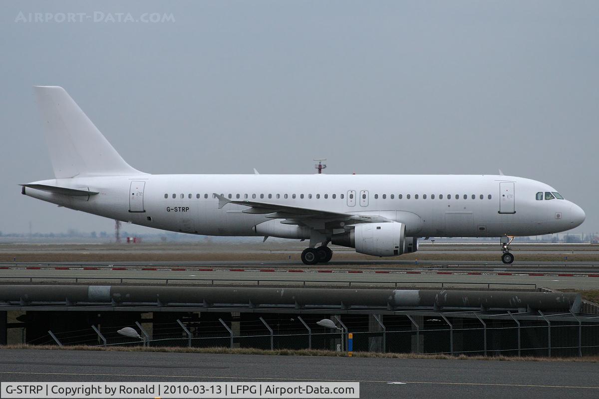 G-STRP, 1990 Airbus A320-211 C/N 136, at cdg