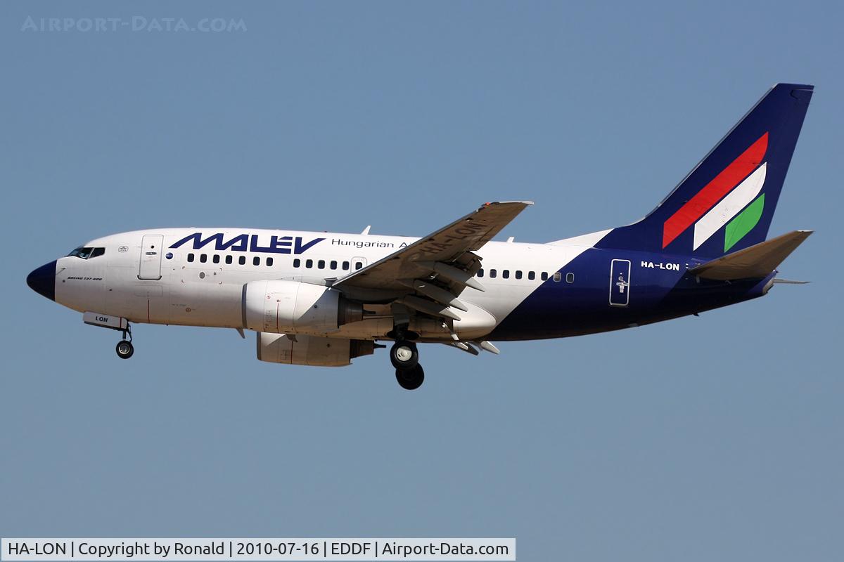 HA-LON, 2004 Boeing 737-6Q8 C/N 29353, at fra