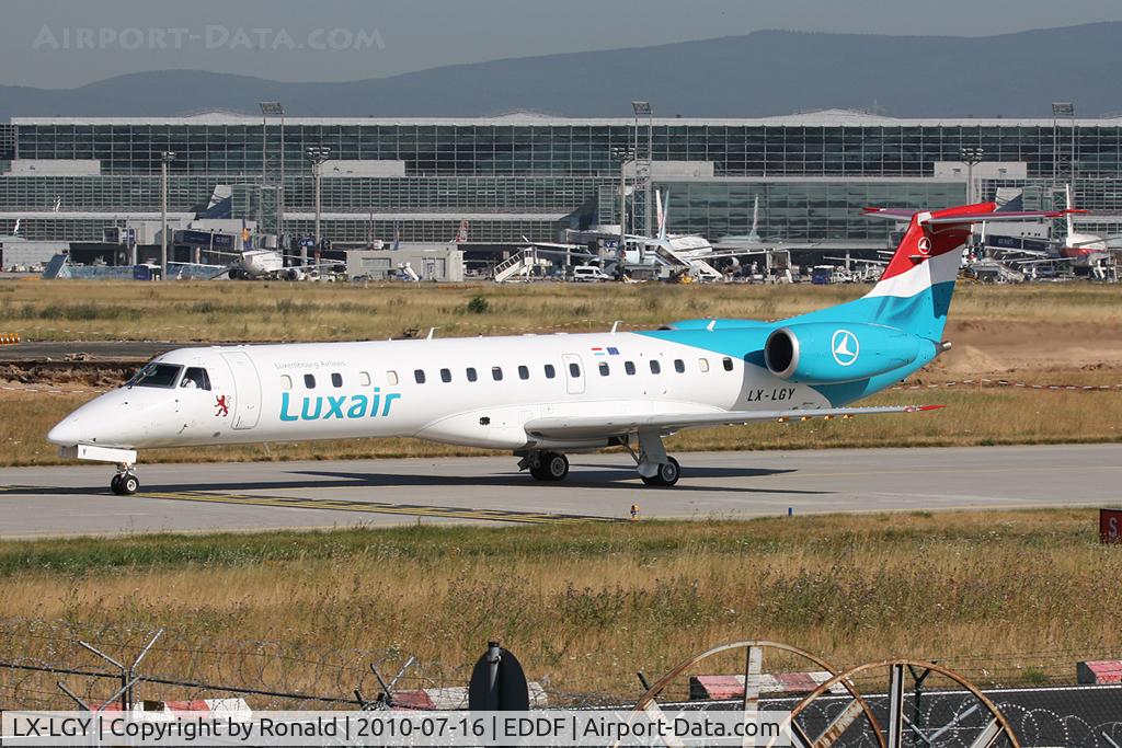 LX-LGY, 2000 Embraer EMB-145LU (ERJ-145LU) C/N 145242, at fra
